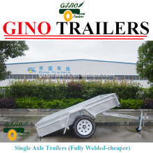 7x4 Cage Trailer Hot Dip Gavanized+Tilt+Jocky Wheel