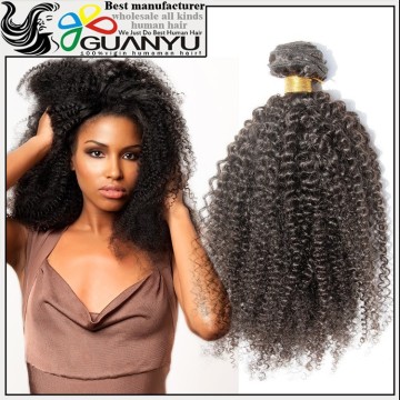 Chinese afro kinky curl wholesale 100% chinese afro kinky curl human hair