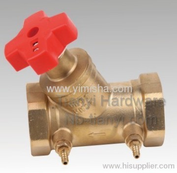 Yimisha Brass Balancing Valve?