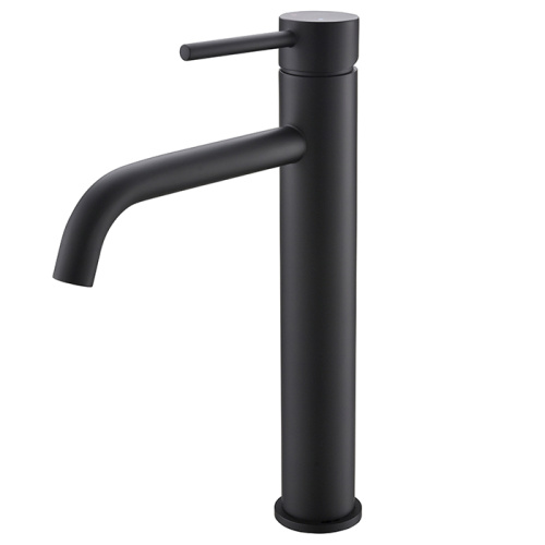 China Copper Single Hole Brushed Nickel Vessel Sink Faucet Supplier