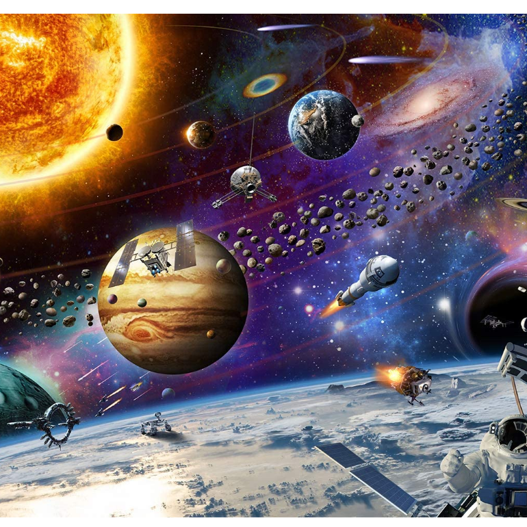 GIBBON Space Traveler Adult Jigsaw Puzzles