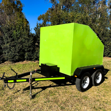 Trailer Skip Recycling: Mobile Tipper Skip Bins on Trailer