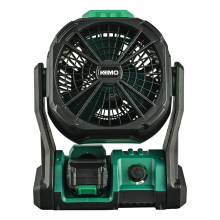 Charging Fan: Rechargeable Electric Lithium Battery 20V Mini Multi-Directional Fan for Outdoor and Workshop Use