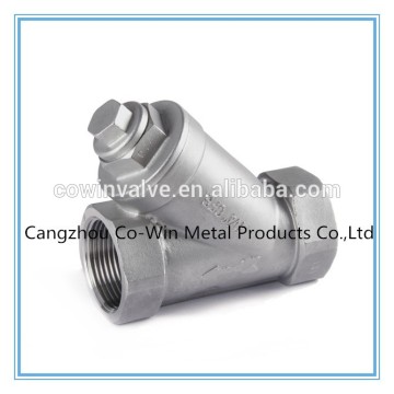 hebei Stainless Steel Threaded End Y type Strainer