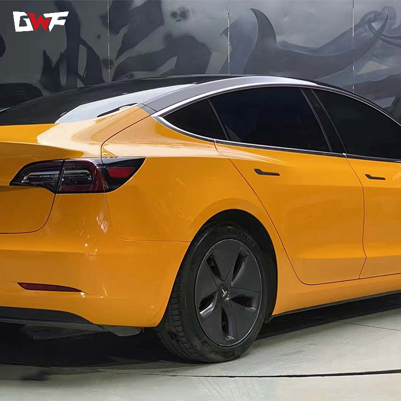 McLaren Orange Colored PPF