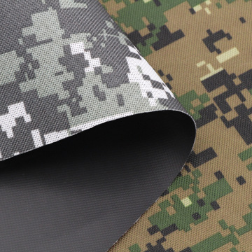 900D PVC-Coated Camouflage Printed Oxford Fabric