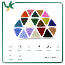 11/0 Round opaque czech seed beads in bulk