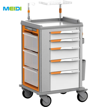 Emergency Trolley Cart With Drawers