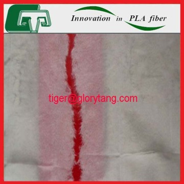 nonwoven for flushable wipes