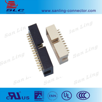 Pitch 2.54mm Box Header Connector Straight Type nPin Female header Connector Gold Plated