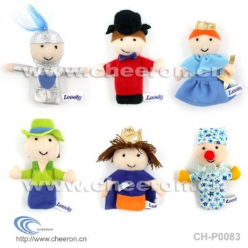 Plush Doll Finger Puppet Toy