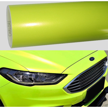 Satin Metallic Buds Green Car Wrap Wrap Vinyl