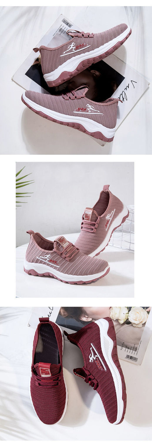 Breathable cloth shoes Daisy  women's casual sports walking shoes for middle-aged and old people fashion running footwear