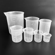 Professional LAB PP Cups & Measuring Beakers: 25ML to 1000ML