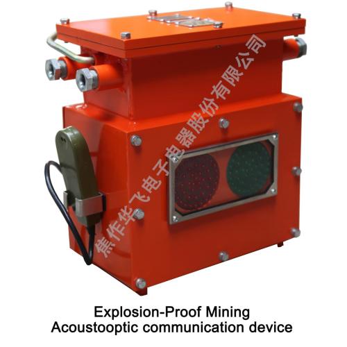 Dispositivo de comunicación acústico de minería a prueba de explosiones