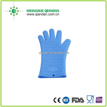 silicone oven gloves with fingers