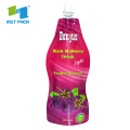 Custom Printed Food Grade Standing Juice Spout Bags