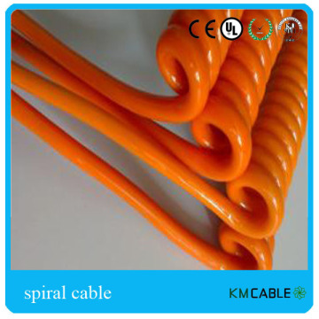 Spiral cable ,Elastic Coiled cable