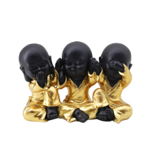Wholesale Resin Baby Monk Buddha Statue for Home Decoration