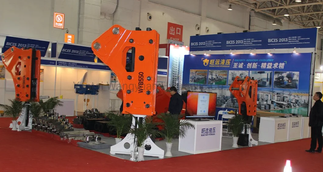 0.5tons-80tons Side Type Excavator Hydraulic Breaker Hammer Hydraulic Breaker