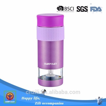 400ML purple color thermos tea pot bottle