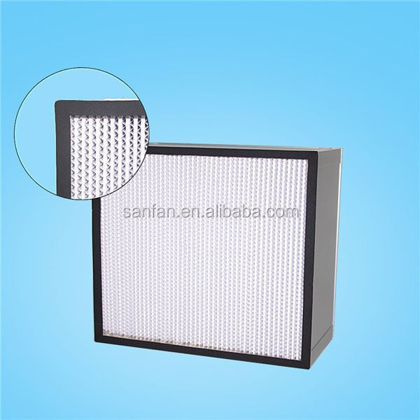 Supply high efficiency particulate air filter hepa mushroom farm air filter with large air flow