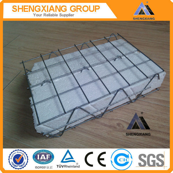 3D Welded EPS Sandwich Panels Galvanized Wire Mesh Building Board With ISO