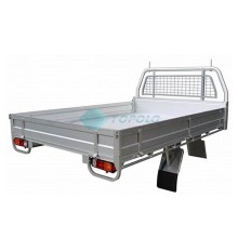 Aluminum Body Dropside Truck: Easy Assembly & Waterproof Floor