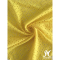 Breathable Jacquard Polyester Knit Eyelets Dress Fabric