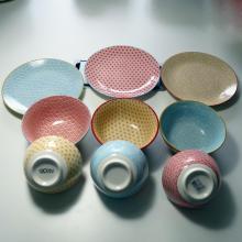 Pad Printing Ceramics Dinnerset