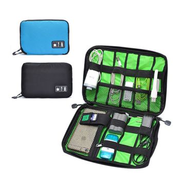 Waterproof Digital Pouch Storage Bag Cable Tidy Headphone Case Cable Storage Organizer Accessory Bag Hard Drive Carry Organizer