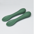 Grosir 2pcs Paket Sendok Pelatihan Silicone Tip Soft