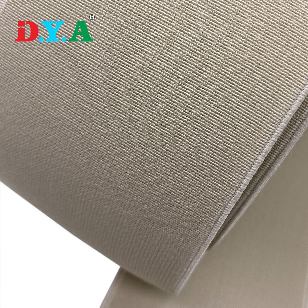 Strong/Good elasticity wide woven elastic band for shoes
