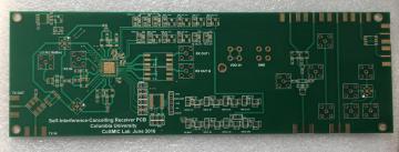 4 layer Columbia University PCB