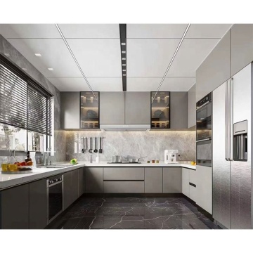 High Gloss Modern Style Kitchen Cabinets & Cupboards in China