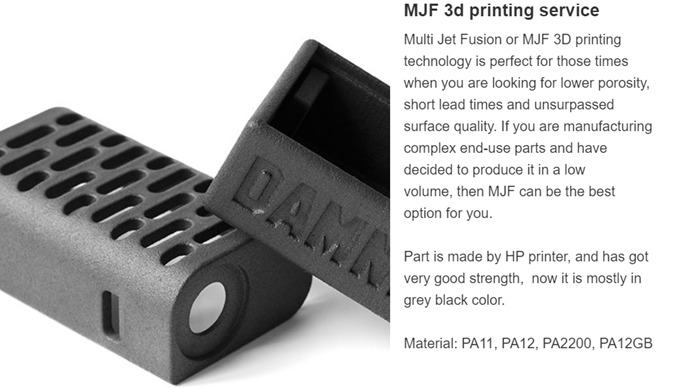 3D printing service