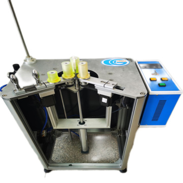 Pneumatic ring wire hook machine for inductance coil