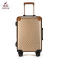 2 pieces set hard trolley ABS luggage