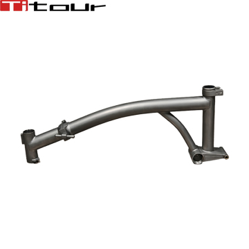 Brompton folding bike Titanium main frame