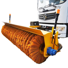 Skid Steer Snow Sweeper: Hydraulic Snow Cleaning Brush Machine with Rotary Broom