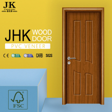 JHK-PVC Wooden Door PVC Interior Sliding Barn Doors PVC Plastic Interior Door