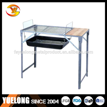 Simple Easy Charcoal Grill, Outdoor Charcoal Grill, Folding Garden Charcoal Barbeque Grill, BBQ Grill