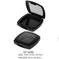 Custom Square Plastic Power Compact Case / Window Single Pan