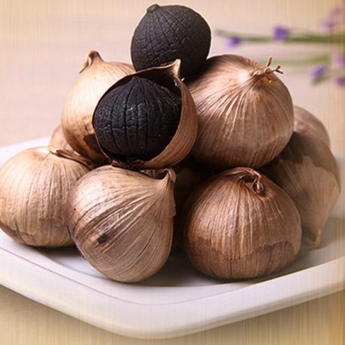 Chinese Organic whole (Multi bulb)Black garlic