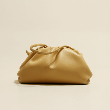 Cloud Elegance: Soft Leather New Cloud Bag