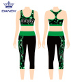 Sublimation cheer workouts outfits