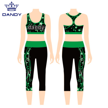 Sublimation jubeln Workout-Outfits