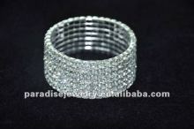 seven rows Stretch Rhinestone Bracelet