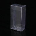 Boîte de pliage transparent transparent en plastique transparent