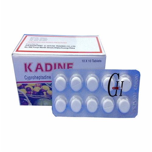 Cyproheptadine Hydrochloride Tablets 4mg